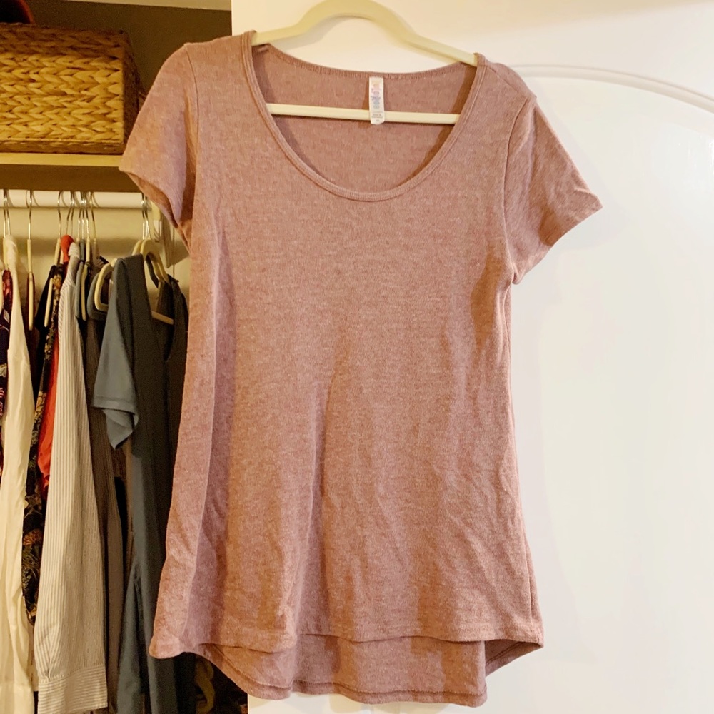 Lularoe Mauve Basic Tee
